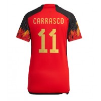 Belgien Yannick Carrasco #11 Hemmatröja Dam VM 2022 Kortärmad